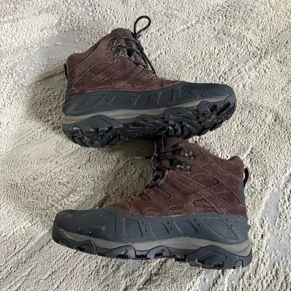 Merrell Moab boots Polar brown espresso Select Dry Warm Ice Grip Hiking Snow 11